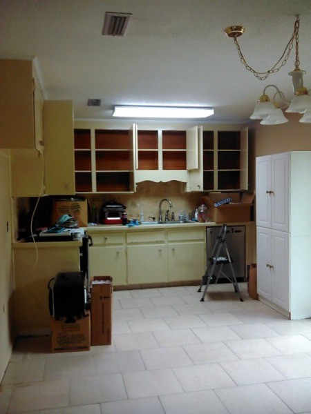 inclusive view of kitchen