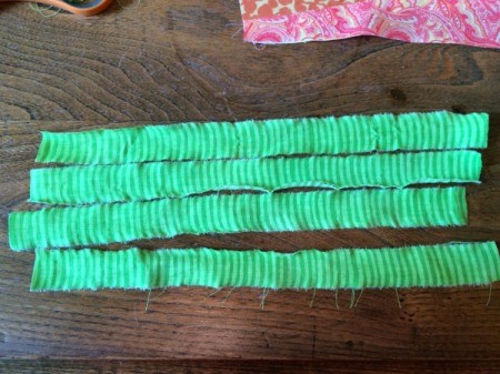 Mini Carrot Table Runner