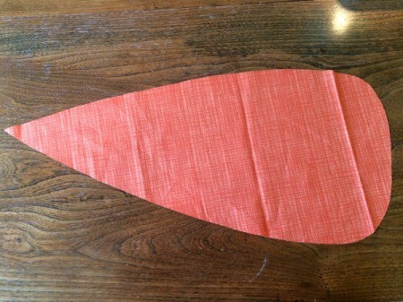 Mini Carrot Table Runner