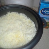 Make Rice with Chicken Broth