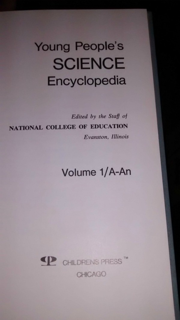 Value of Young People's Science Encyclopedia