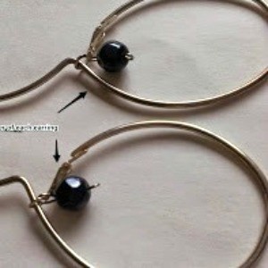 Remade Hoop Earrings