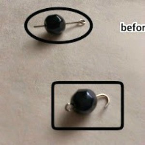 Remade Hoop Earrings