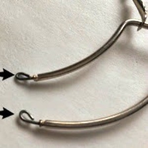 Remade Hoop Earrings