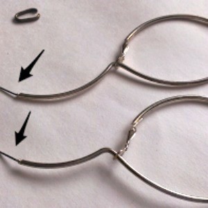 Remade Hoop Earrings