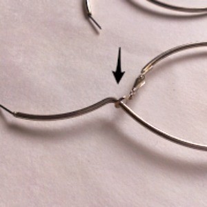 Remade Hoop Earrings