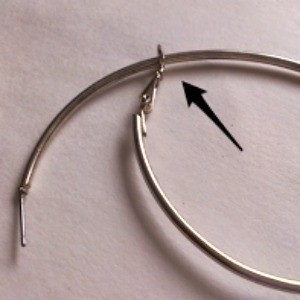 Remade Hoop Earrings