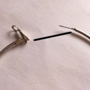 Remade Hoop Earrings