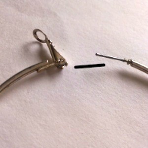 Remade Hoop Earrings