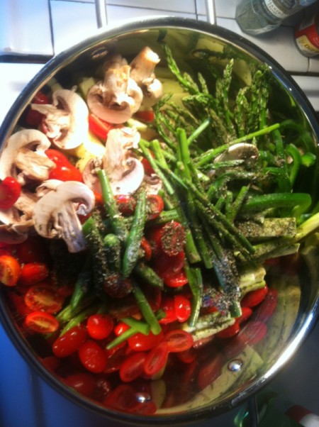 Bountiful Garden Prosciutto Sandwich