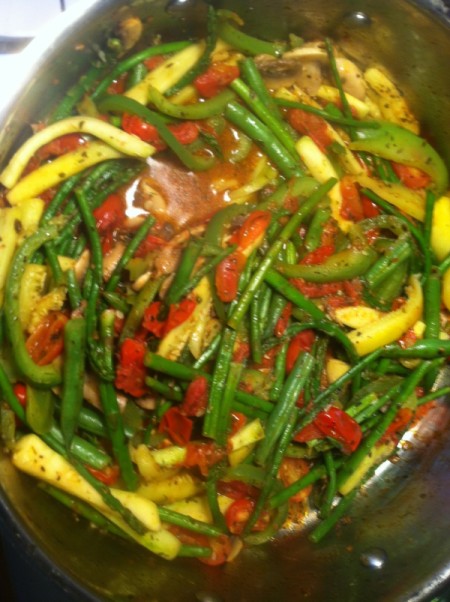 Bountiful Garden Prosciutto Sandwich