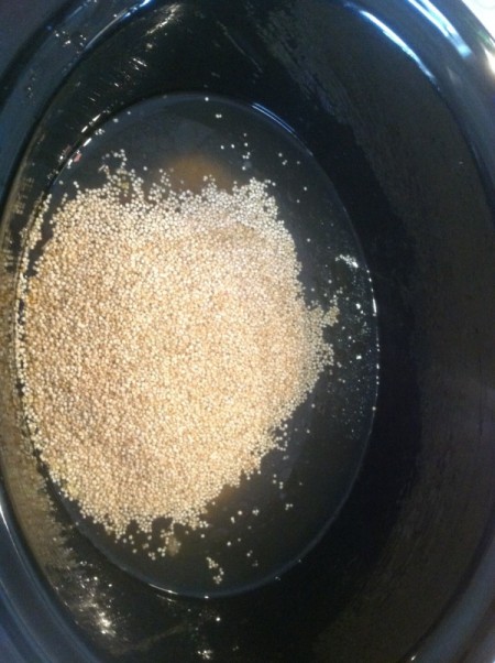 Quinoa and Chicken Sausage Pilaf