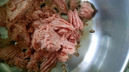 Quick Veggie Chili -Ground Meat