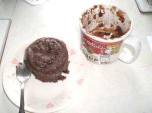 Five Minute Chocolate Mug Cake