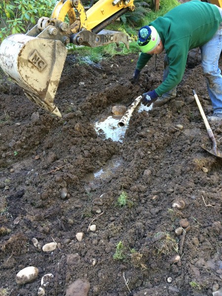 Repairing a Broken Septic Pipe