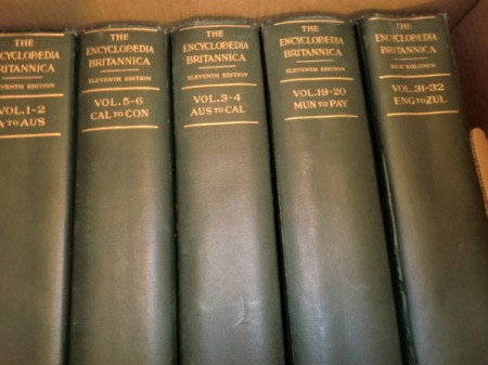spines of volumes