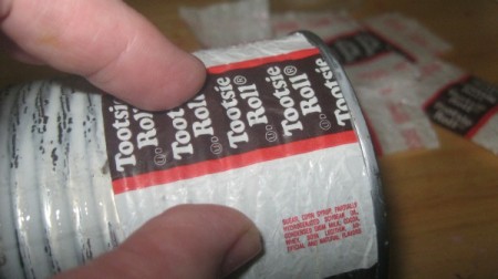 Candy Wrapper Covered Can