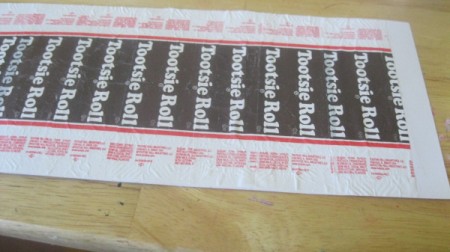 Candy Wrapper Covered Can