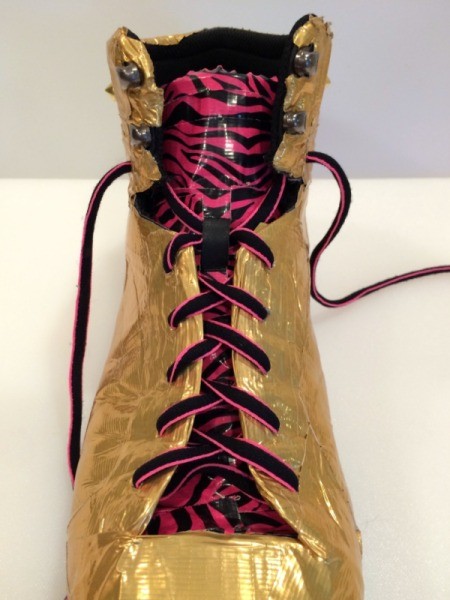 Decorating Shoes With Duct Tape