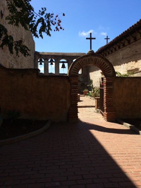 Visiting the San Juan Capistrano Mission