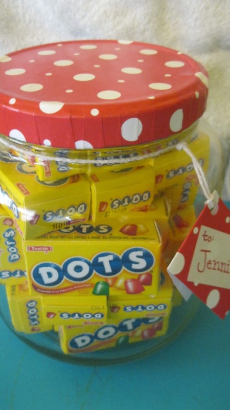 Easy Candy Jar Gifts