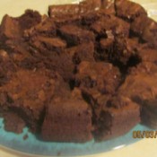 plate of brownies