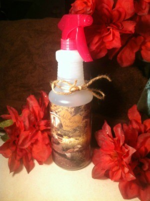 Lavender Scented All-Purpose Cleaner - spray bottle of finished cleaner