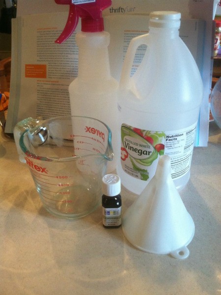 Lavender Scented All-Purpose Cleaner - Ingredients.