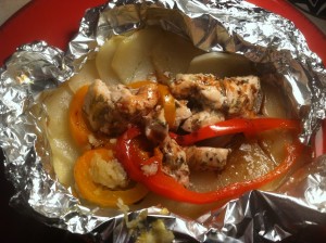 Healthy Chicken Dinner Foil Packets
