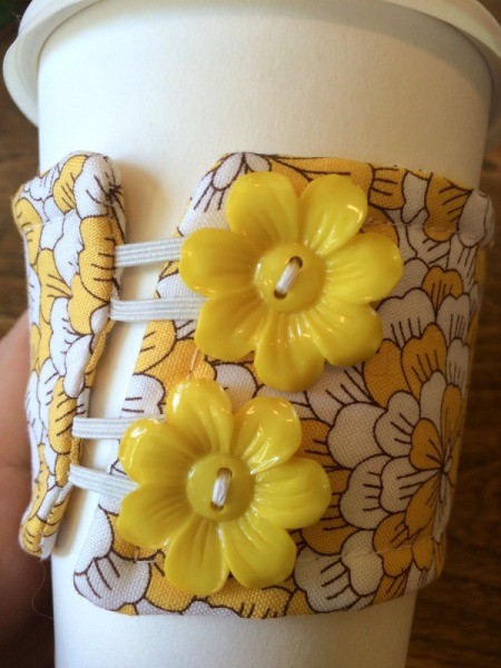 Fabric Coffee Sleeve