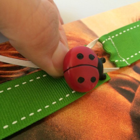 Adjustable Ribbon Bookmark