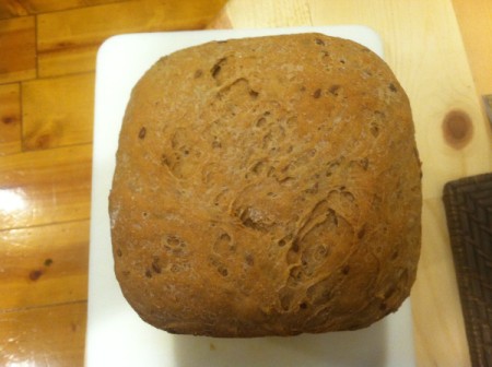 Whole Wheat Bread (Bread Machine) - bread loaf