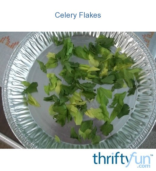 Celery Flakes ThriftyFun