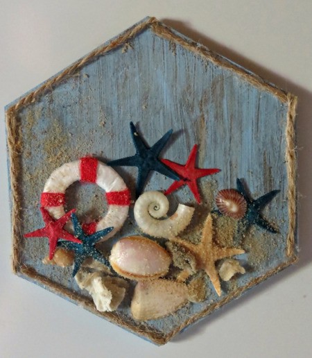 Nautical Themed Fridge Magnet