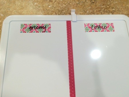 Paperless Grocery Shopping List