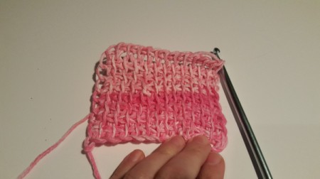 Tunisian Crocheted Sponges