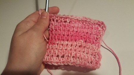 Tunisian Crocheted Sponges