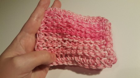 Tunisian Crocheted Sponges