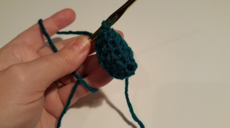 Crochet Keychain Mini-Coin Purse