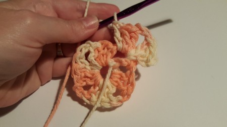 Granny Square Crochet Dishcloth