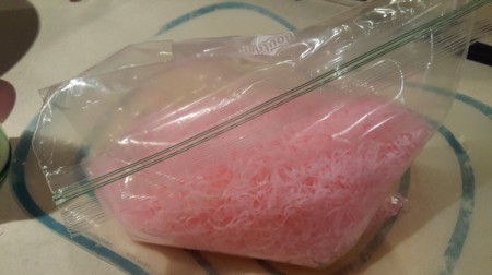 Homemade Powdered Laundry Soap - grated soap