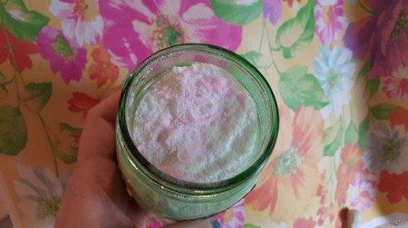 Homemade Powdered Laundry Soap - soap in a jar