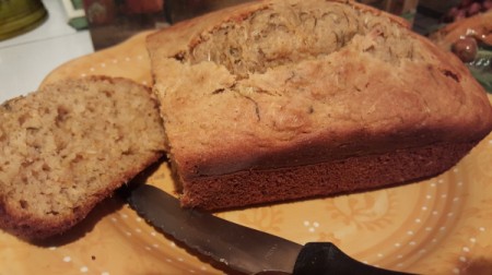 A loaf of Dandelion Blossom bread.