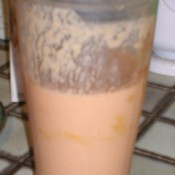pitcher of smoothie
