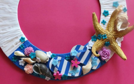 Flip-Flop Beach Wreath