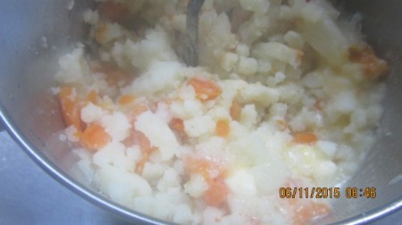 Whipped Potatoes and Carrots