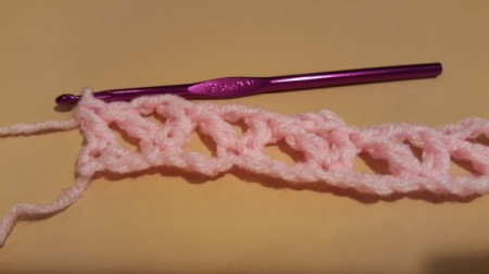 Lacy Crocheted Baby Blanket