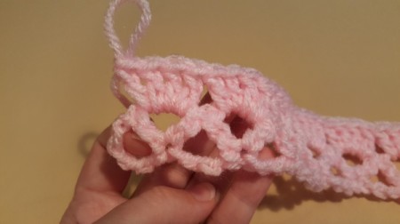 Lacy Crocheted Baby Blanket
