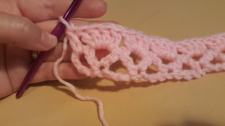 Lacy Crocheted Baby Blanket