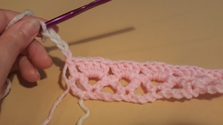 Lacy Crocheted Baby Blanket